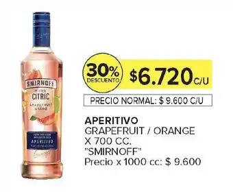 Carrefour SMIRNOFF Aperitivo oferta