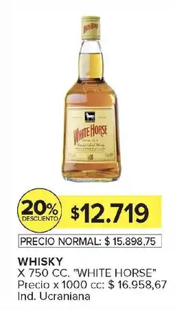 Carrefour WHITE HORSE Whisky oferta