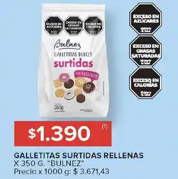 Carrefour BULNEZ Galletitas surtidas rellenas oferta