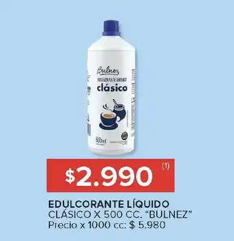 Carrefour BULNEZ Edulcorante líquido oferta