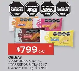 Carrefour CARREFOUR CLASSIC Obleas oferta