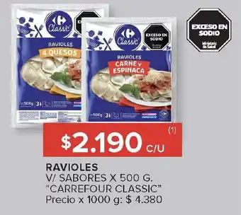 Carrefour CARREFOUR CLASSIC Ravioles oferta