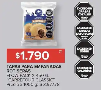 Carrefour CARREFOUR CLASSIC Rotiseras oferta