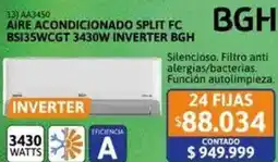 Cetrogar Bgh aire acondicionado split oferta