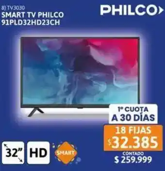 Cetrogar Philco smart tv 32" oferta