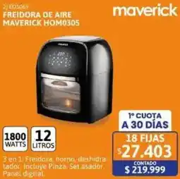 Cetrogar Maverick freidora de aire HOM0305 oferta