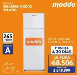 Cetrogar Moddo heladera HM-A280 oferta