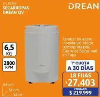 Cetrogar Drean secarropas oferta