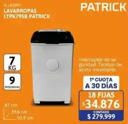 Cetrogar Patrick lavarropas oferta