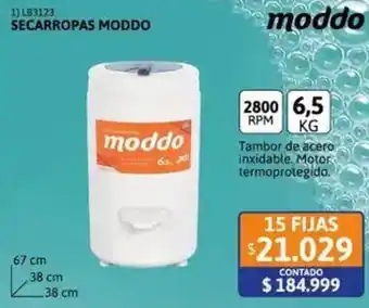 Cetrogar Moddo secarropas oferta