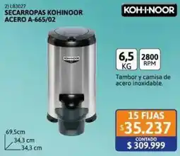 Cetrogar Koh-i-noor secarropas acero A-665/02 oferta