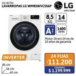 Cetrogar Lg lavarropas oferta