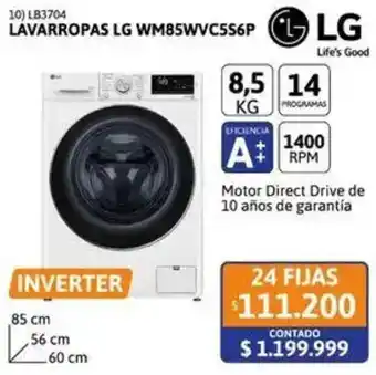 Cetrogar Lg lavarropas oferta