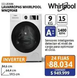 Cetrogar Whirlpool lavarropas oferta