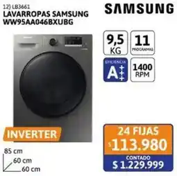 Cetrogar Samsung lavarropas oferta