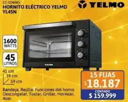 Cetrogar Yelmo hornito eléctrico oferta