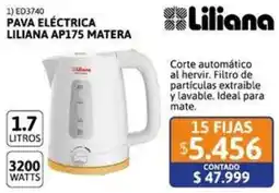 Cetrogar Liliana pava eléctrica AP175 matera oferta