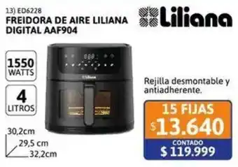 Cetrogar Liliana freidora de aire digital AAF904 oferta