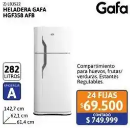 Cetrogar Gafa heladera oferta