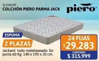 Cetrogar Piero colchón parma jack oferta