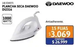 Cetrogar Daewoo plancha seca oferta