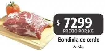 Autoservicio Capo Bondiola de cerdo oferta