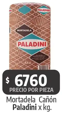 Autoservicio Capo Paladini mortadela cañón oferta