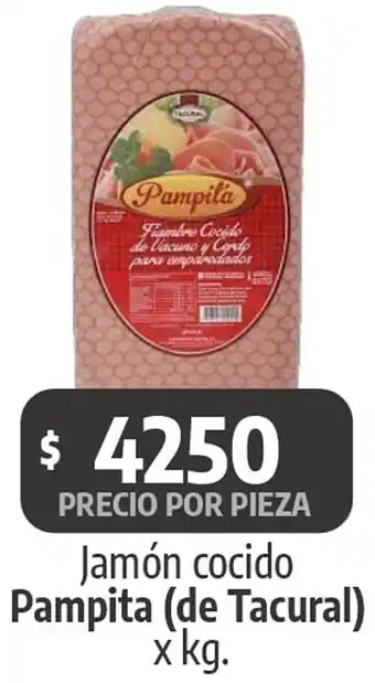 Autoservicio Capo Pampila jamón cocido oferta