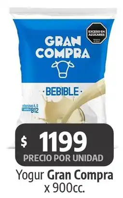 Autoservicio Capo Gran compra yogur oferta