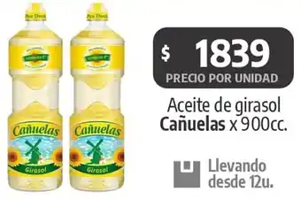 Autoservicio Capo Cañuelas aceite de girasol oferta