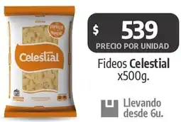 Autoservicio Capo Celestial fideos oferta