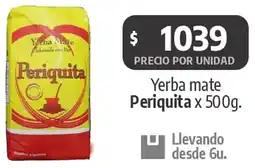 Autoservicio Capo Periquita yerba mate oferta