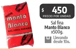 Autoservicio Capo Manto blanco sal fina oferta