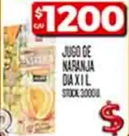 Supermercados DIA Dia jugo de naranja oferta