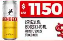 Supermercados DIA Isenbeck cerveza lata oferta