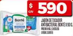 Supermercados DIA Jabon de tocador antibacterial bonte oferta