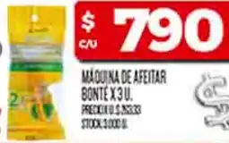 Supermercados DIA Máquina afeitar bonte oferta