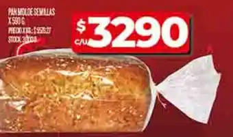 Supermercados DIA Pan molde semillas oferta