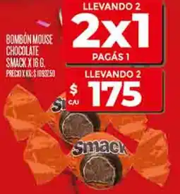 Supermercados DIA Bombón mouse chocolate smack oferta