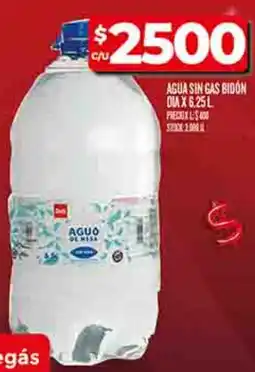 Supermercados DIA Dia agua sin gas bidon oferta