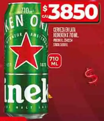 Supermercados DIA Heineken cerveza en lata oferta