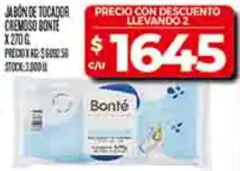 Supermercados DIA Jabón de tocador cremoso bonté oferta