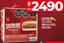 Supermercados DIA Dia salchichas oferta