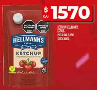 Supermercados DIA Hellmann's ketchup oferta