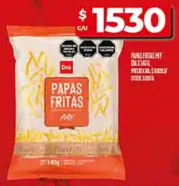 Supermercados DIA Papas fritas oferta