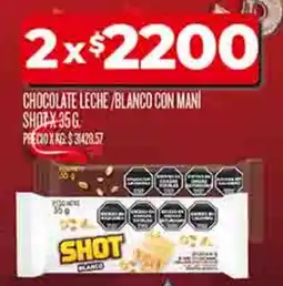 Supermercados DIA Shot oferta