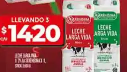 Supermercados DIA Leche larga vida oferta