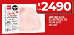 Supermercados DIA Jamón Cocido oferta