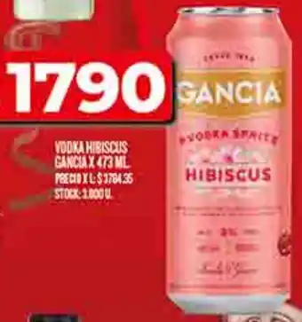 Supermercados DIA Hibiscus vodka gancia oferta