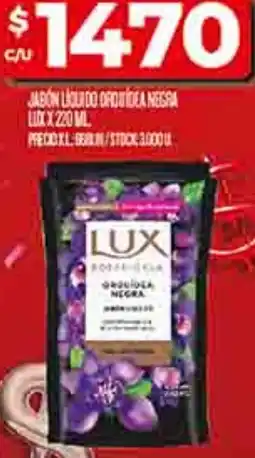 Supermercados DIA Lux jabón liquido oferta